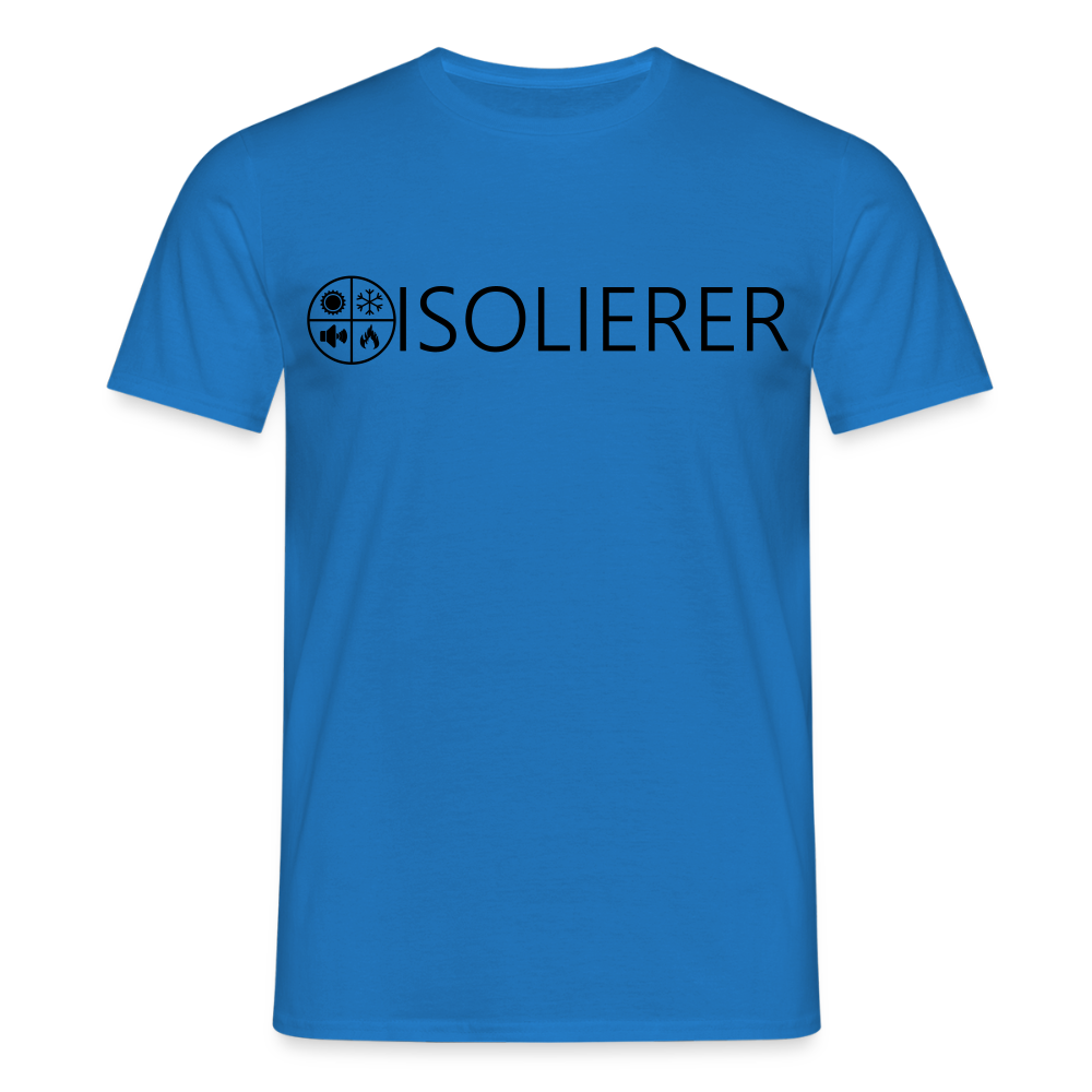 Unisex T-Shirt "Isolierer" Royalblau Männer T-Shirt