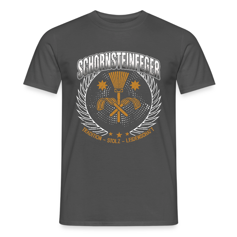 Unisex Tradition Schornsteinfeger T-Shirt für Männer, Spreadconnect, mit traditionellem Design und Schornsteinfeger-Motiv.