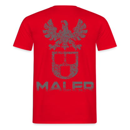 Unisex T-Shirt "Maler" Rot Männer T-Shirt