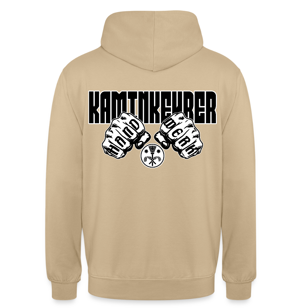 Unisex Hoodie "Kaminkehrer" Beige Unisex Hoodie