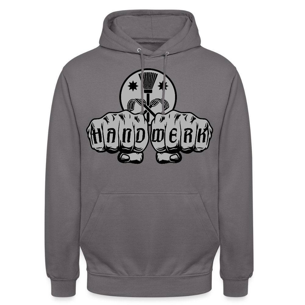 Unisex Hoodie "Schornsteinfeger" Mittelgrau Unisex Hoodie