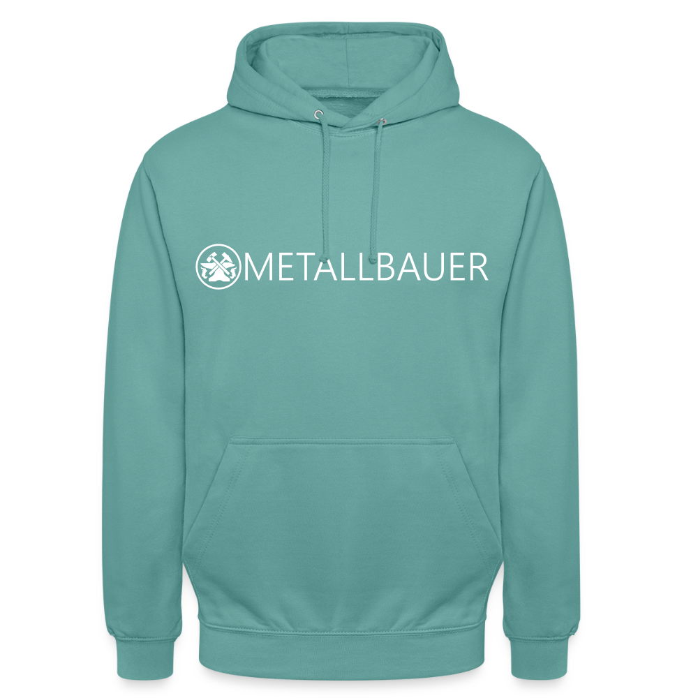 Unisex Hoodie "Metallbauer" Pastelltürkis Unisex Hoodie