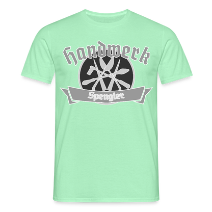 Unisex T-Shirt "Spengler" Mintgrün Männer T-Shirt