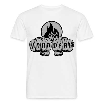 Unisex T-Shirt "Klimatechniker" Weiß Männer T-Shirt