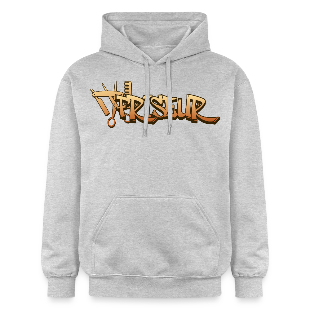 Gildan Unisex Softstyle® "Friseur" Hellgrau meliert Gildan Unisex Softstyle® Midweight Hoodie