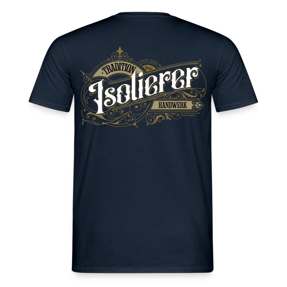 Unisex T-Shirt „Isolierer“-Nostalgie von Spreadconnect, Männer T-Shirt mit nostalgischem Druck, weiches Baumwollmaterial, casual Passform