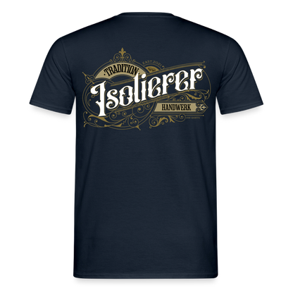 Unisex T-Shirt „Isolierer“-Nostalgie von Spreadconnect, Männer T-Shirt mit nostalgischem Druck, weiches Baumwollmaterial, casual Passform