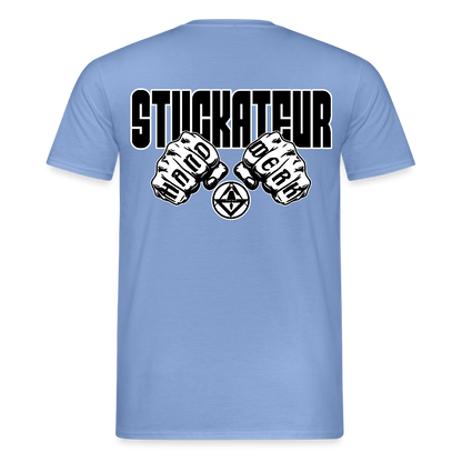 Unisex T-Shirt "Stuckateur" carolina blue Männer T-Shirt