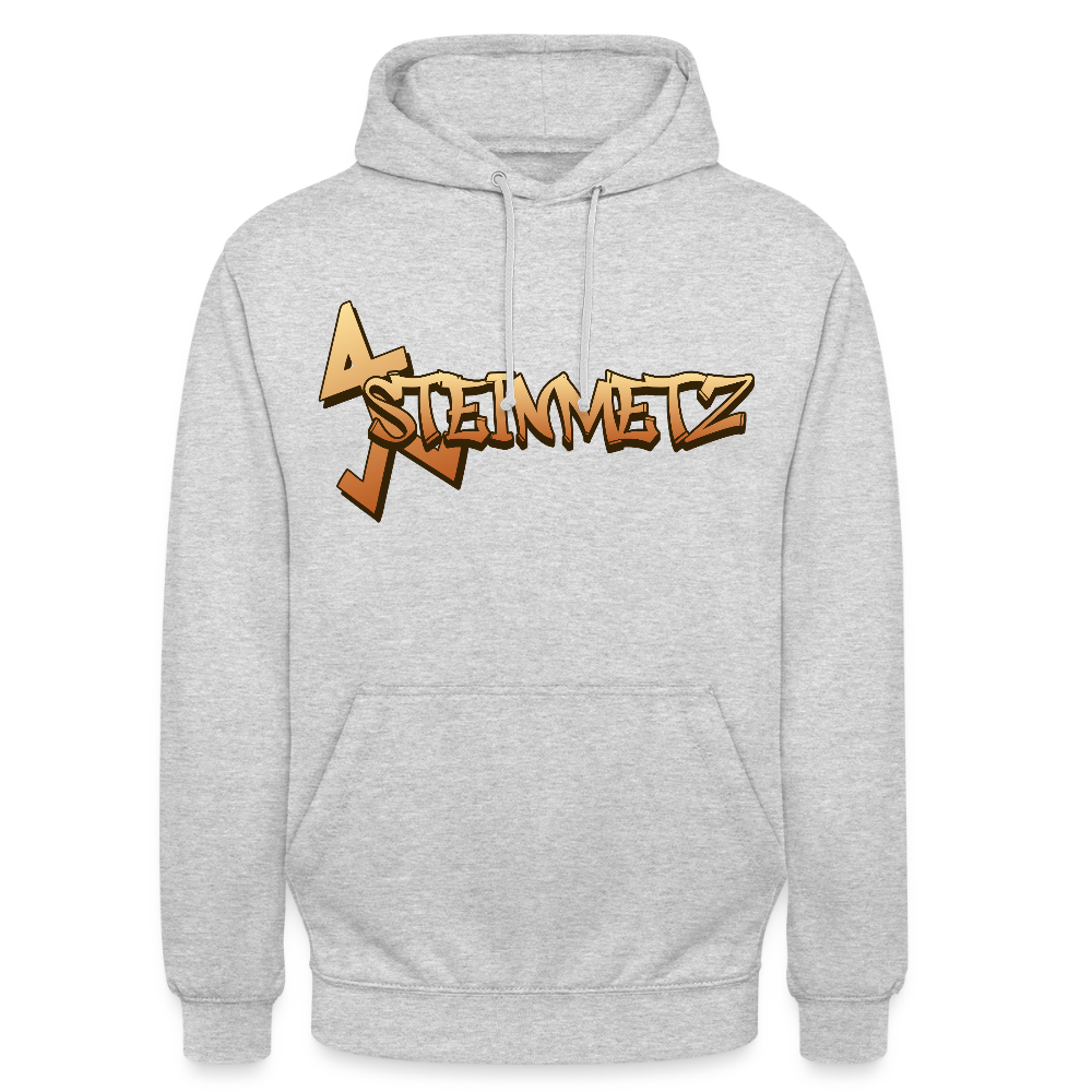 Unisex Hoodie "Steinmetz" Hellgrau meliert Unisex Hoodie