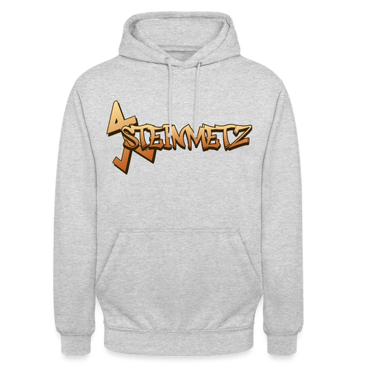 Unisex Hoodie "Steinmetz" Hellgrau meliert Unisex Hoodie