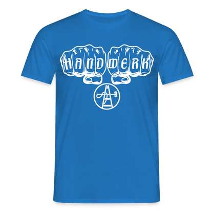 Unisex T-Shirt "Gebäudereiniger" Royalblau Männer T-Shirt