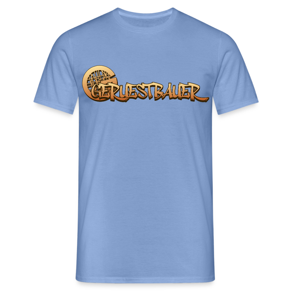 Unisex T-Shirt "Gerüstbauer" - carolina blue