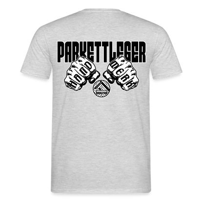 Unisex T-Shirt "Parkettleger" Grau meliert Männer T-Shirt