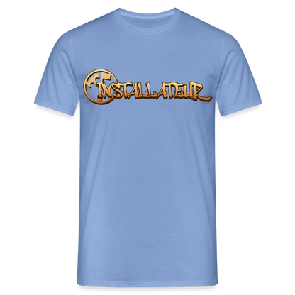 Unisex T-Shirt "Installateur" carolina blue Männer T-Shirt