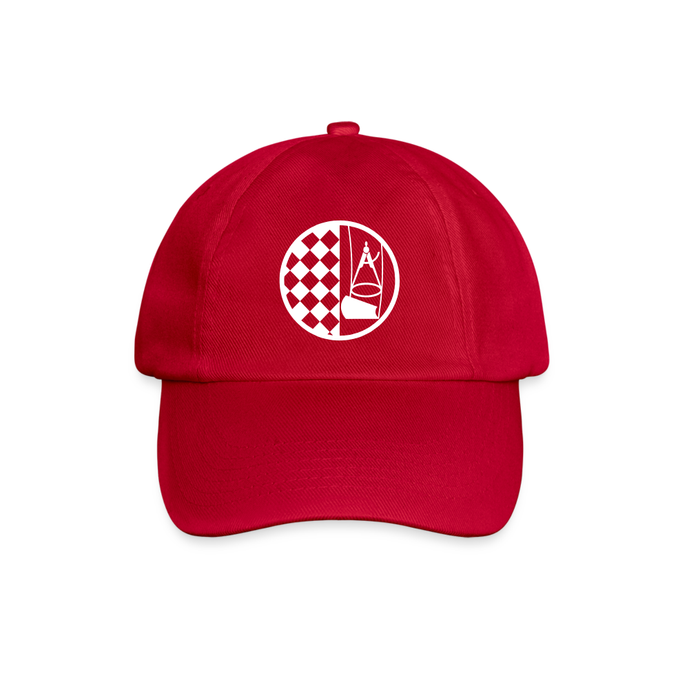 Baseballkappe "Bodenleger" klassisch Rot One size Baseballkappe