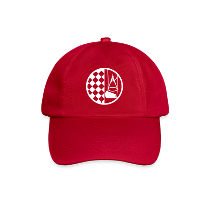 Baseballkappe "Bodenleger" klassisch Rot One size Baseballkappe