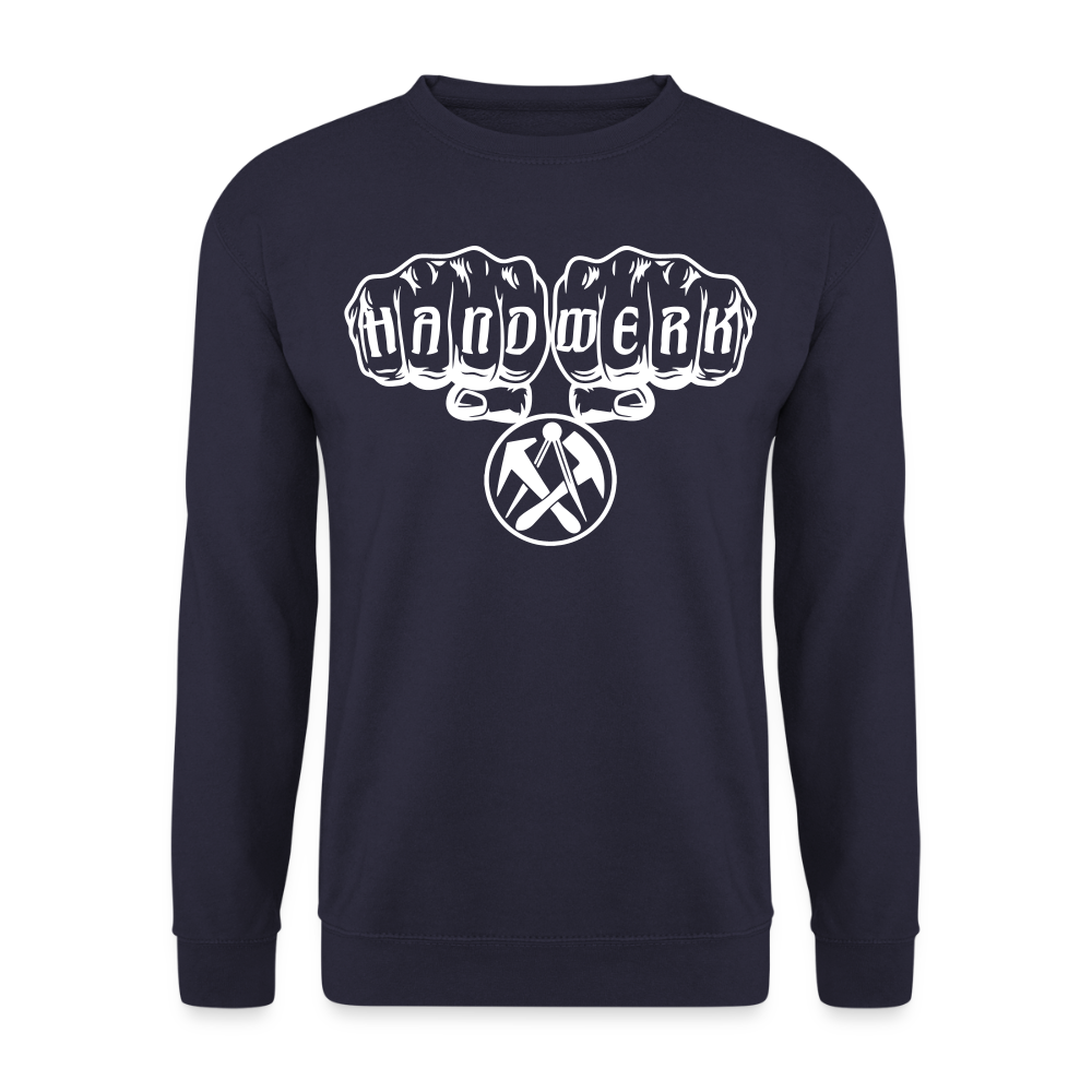 Unisex Pullover "Dachdecker" Navy Unisex Pullover