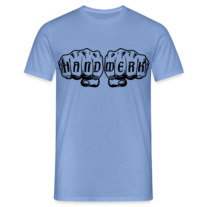Unisex T-Shirt "Handwerk" carolina blue Männer T-Shirt