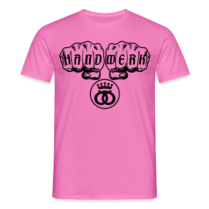 Unisex T-Shirt "Bäcker" Pink Männer T-Shirt