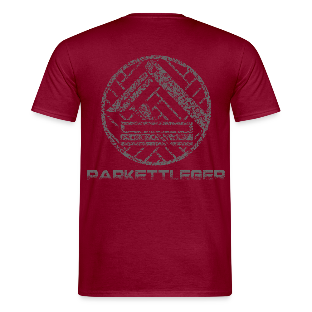 Unisex T-Shirt "Parkettleger" Ziegelrot Männer T-Shirt