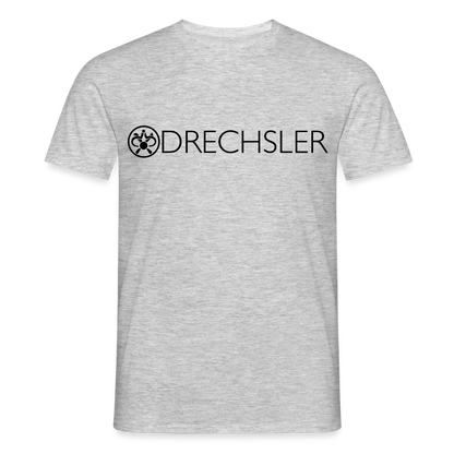 Unisex T-Shirt "Drechsler" Grau meliert Männer T-Shirt