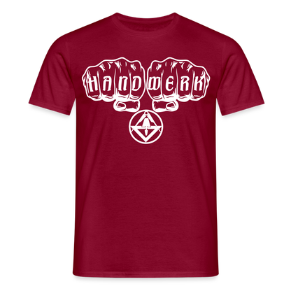 Unisex T-Shirt "Stuckateur" Ziegelrot Männer T-Shirt