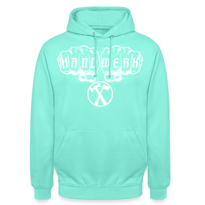 Unisex Hoodie "Installateur" Mint Unisex Hoodie