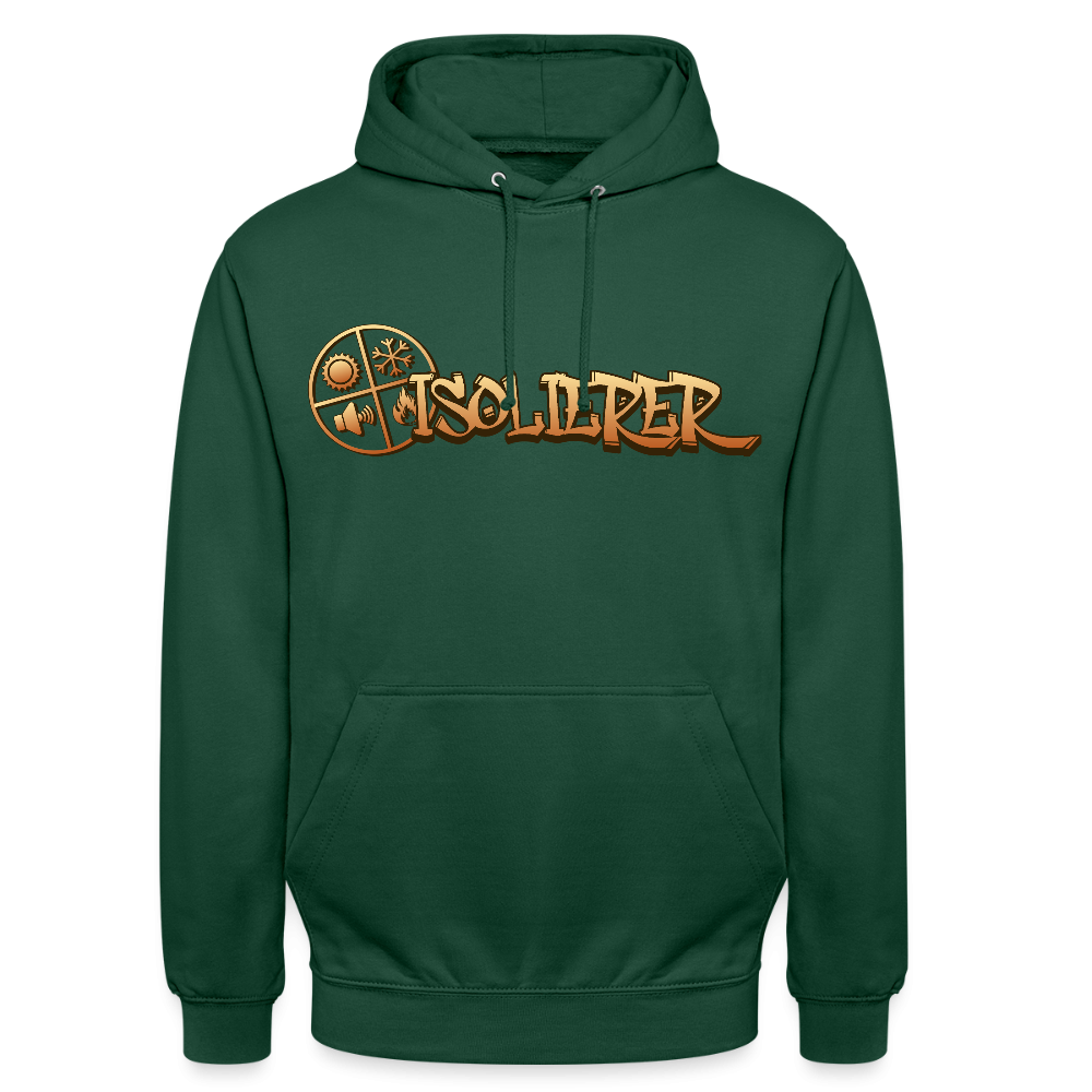 Unisex Hoodie"Isolierer" Flaschengrün Unisex Hoodie