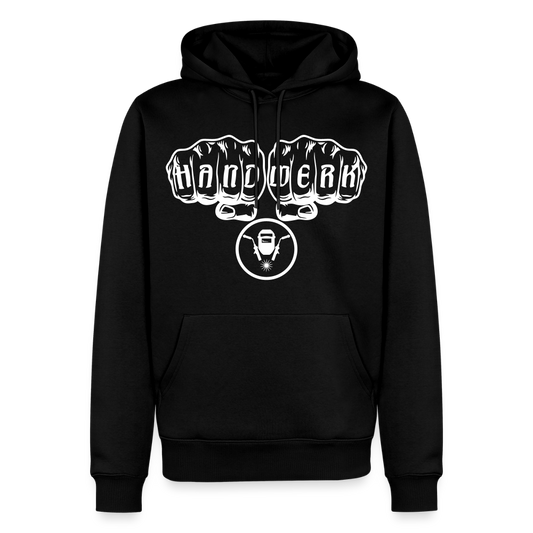 Männer Premium Hoodie "Schweisser" Schwarz Männer Premium Hoodie