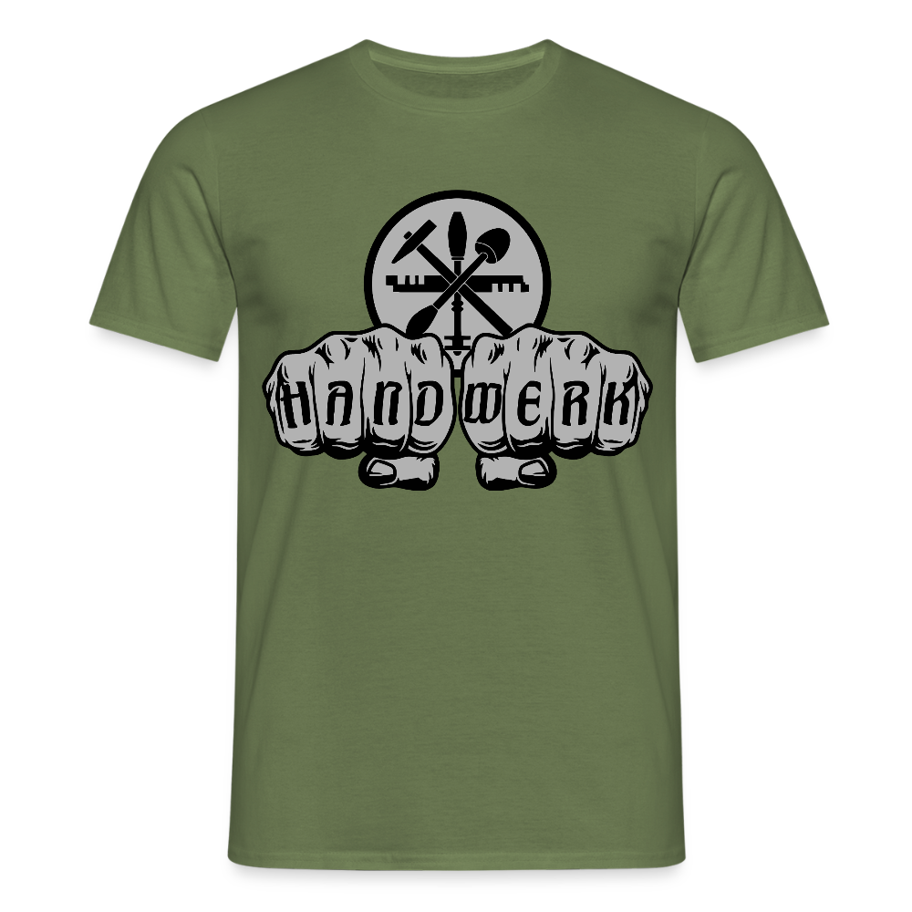 Unisex T-Shirt "Glaser" Militärgrün Männer T-Shirt