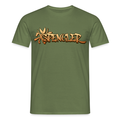 Unisex T-Shirt "Spengler" Militärgrün Männer T-Shirt