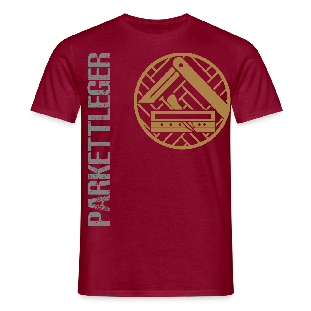 Unisex T-Shirt "Parkettleger" Ziegelrot Männer T-Shirt