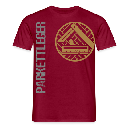 Unisex T-Shirt "Parkettleger" Ziegelrot Männer T-Shirt