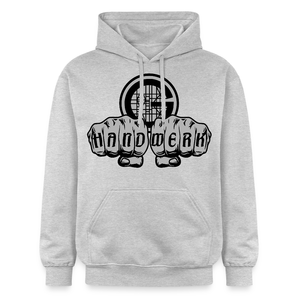 Gildan Unisex Softstyle® "Gerüstbauer" Hellgrau meliert Gildan Unisex Softstyle® Midweight Hoodie