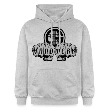 Gildan Unisex Softstyle® "Gerüstbauer" Hellgrau meliert Gildan Unisex Softstyle® Midweight Hoodie