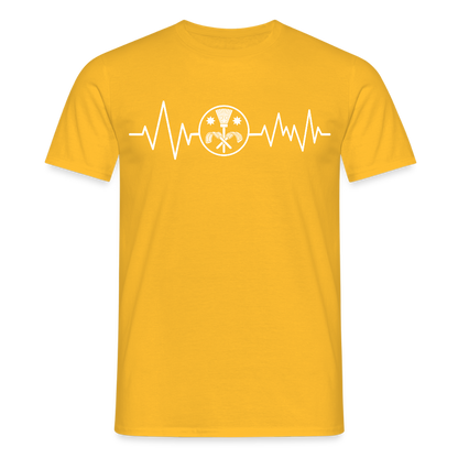 Unisex T-Shirt "Schornsteinfeger" Gelb Männer T-Shirt