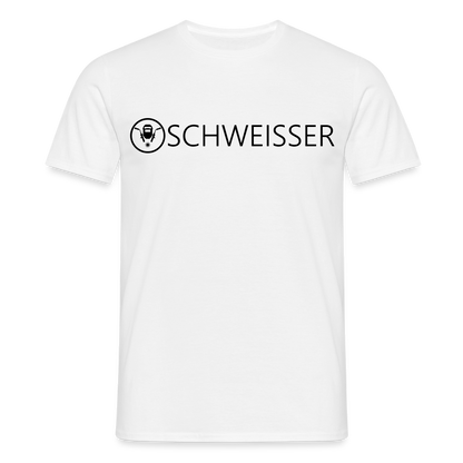 Unisex T-Shirt "Schweisser" Weiß Männer T-Shirt