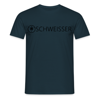 Unisex T-Shirt "Schweisser" Navy Männer T-Shirt