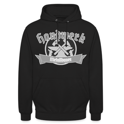 Unisex Hoodie "Metallbauer" Schwarz Unisex Hoodie