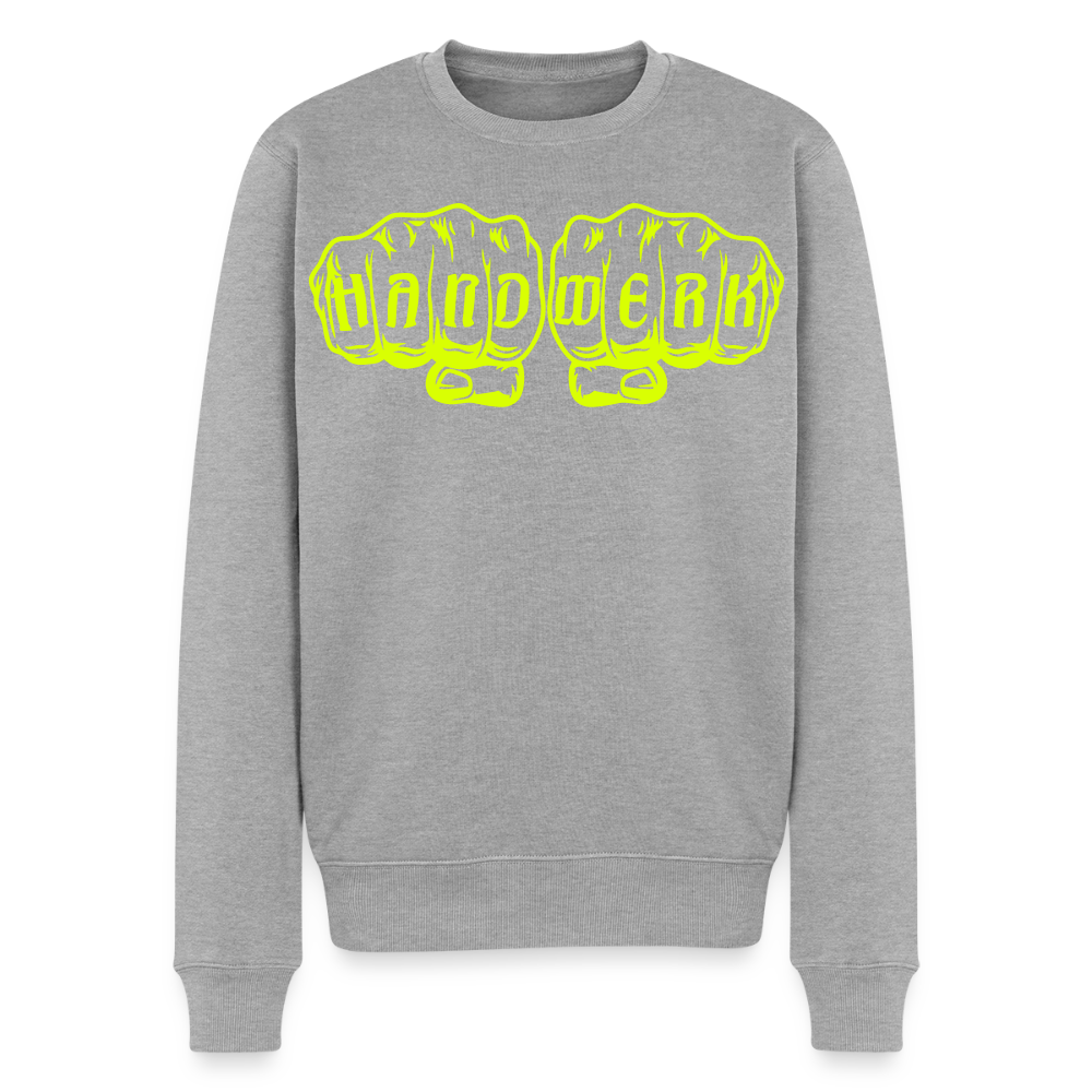 Unisex Premium Pullover "Mechaniker" neongelb Männer Premium Pullover