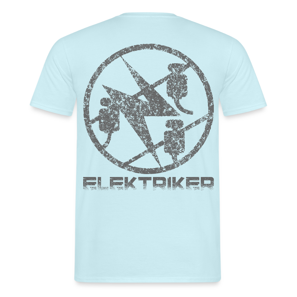 Unisex T-Shirt "Elektriker" Sky Männer T-Shirt