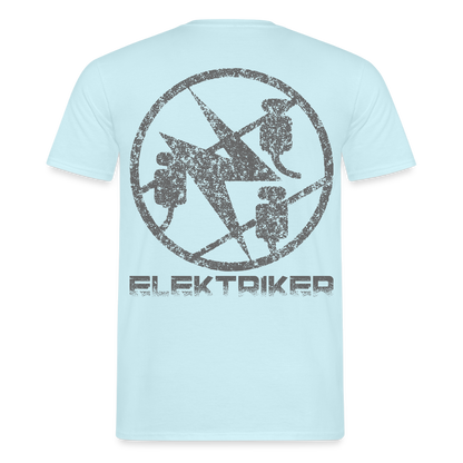 Unisex T-Shirt "Elektriker" Sky Männer T-Shirt