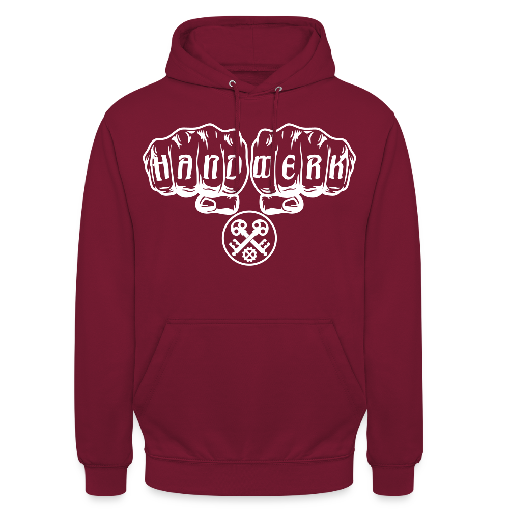 Unisex Hoodie "Schlosser" Bordeaux Unisex Hoodie