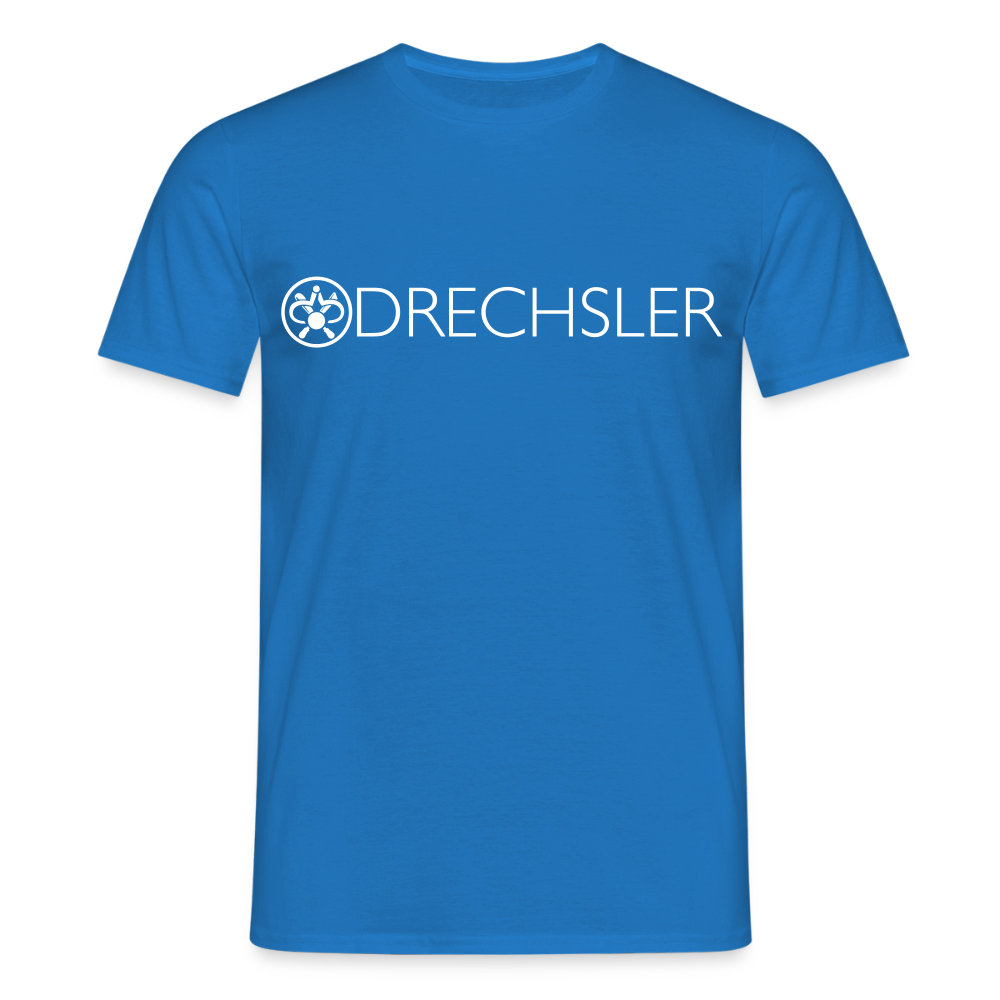 Unisex T-Shirt "Drechsler" Royalblau Männer T-Shirt