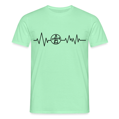 Unisex T-Shirt "Gebäudereiniger" Mintgrün Männer T-Shirt