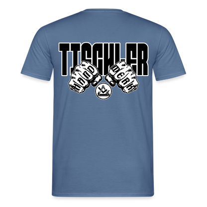 Unisex T-Shirt "Tischler" Taubenblau Männer T-Shirt