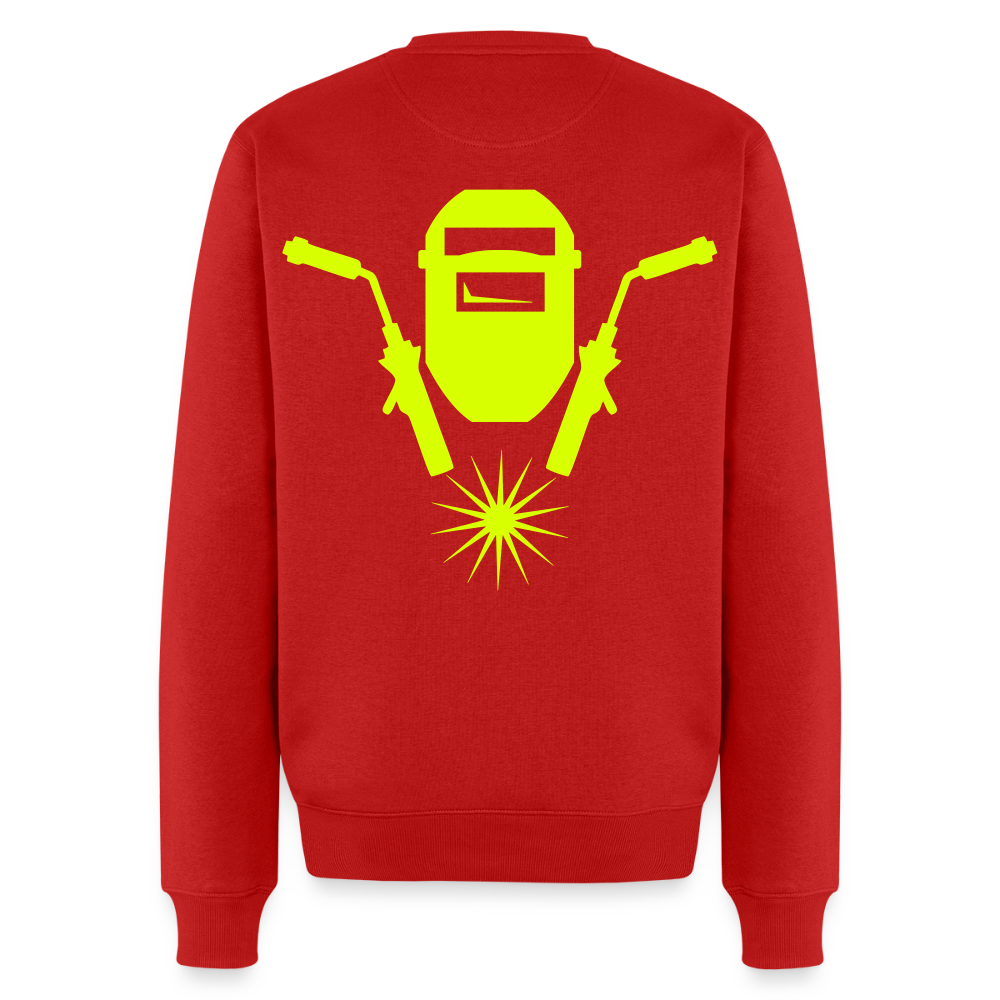 Unisex Premium Pullover "Metallbauer" neongelb Männer Premium Pullover