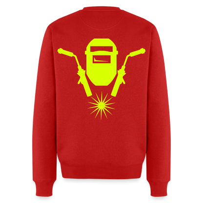 Unisex Premium Pullover "Metallbauer" neongelb Männer Premium Pullover