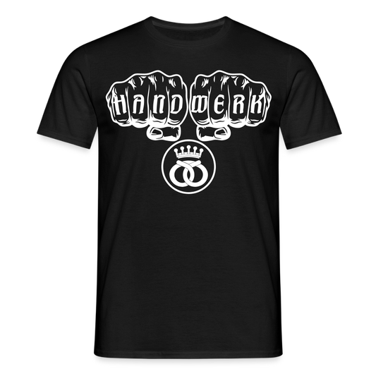 Unisex T-Shirt "Bäcker" Schwarz Männer T-Shirt