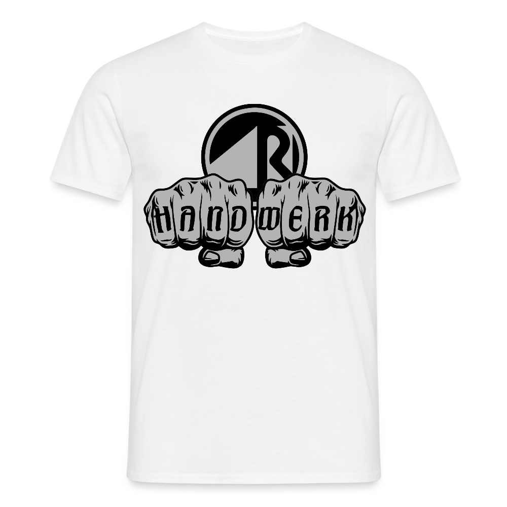 Unisex T-Shirt "Raumausstatter" Weiß Männer T-Shirt